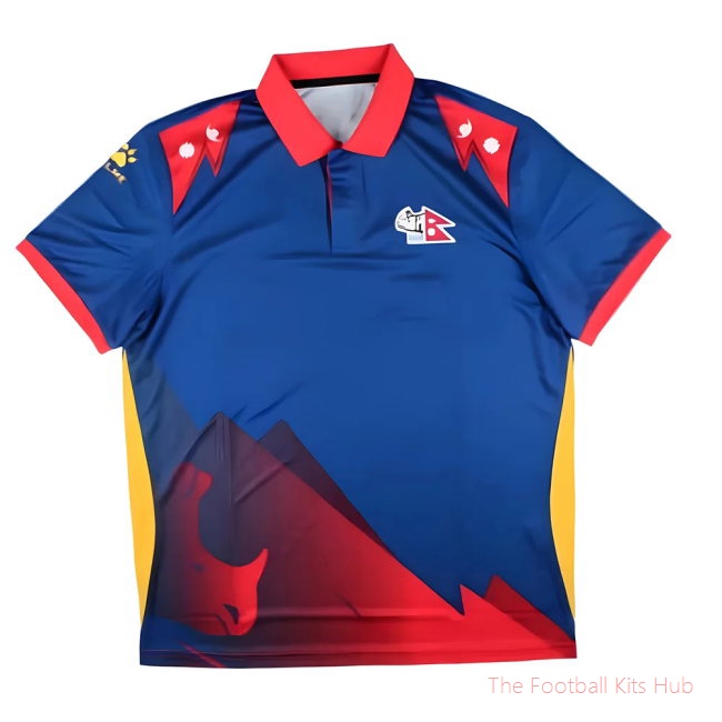 Dynamic Nepal Cricket Shirt 2024/25 Sports Selection-Unisoccer Shop